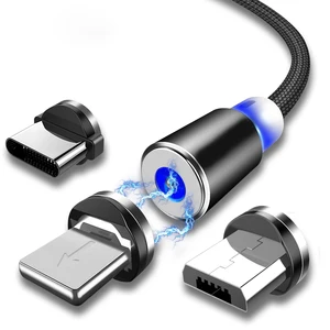 2.4A Magnetic 3 1 USB Data Cable Android Type C
