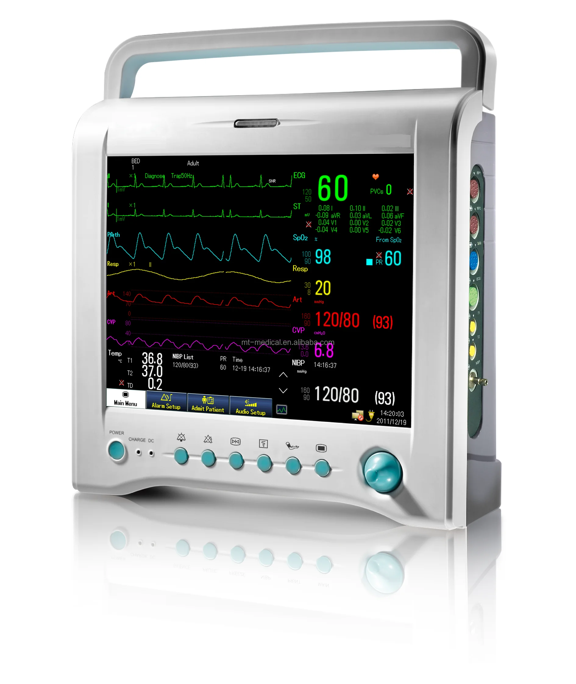 veternary patient monitor etco2 cheap patient monitor