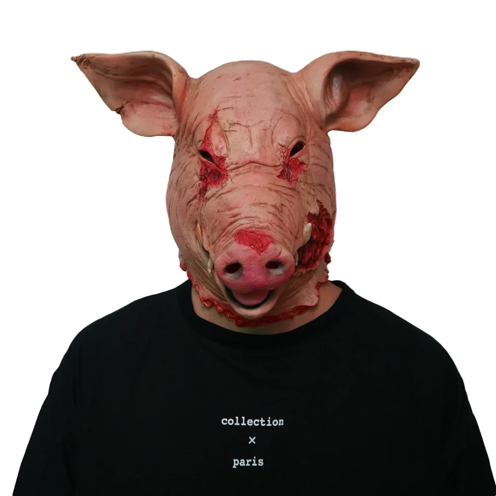Маска свиньи реалистичная
