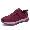 New fashion lightweight wholesale breathable running knit sport shoes