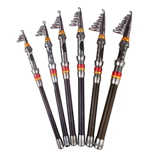 Portable Telescopic Fishing Rod Travel Spinning Fishing Pole