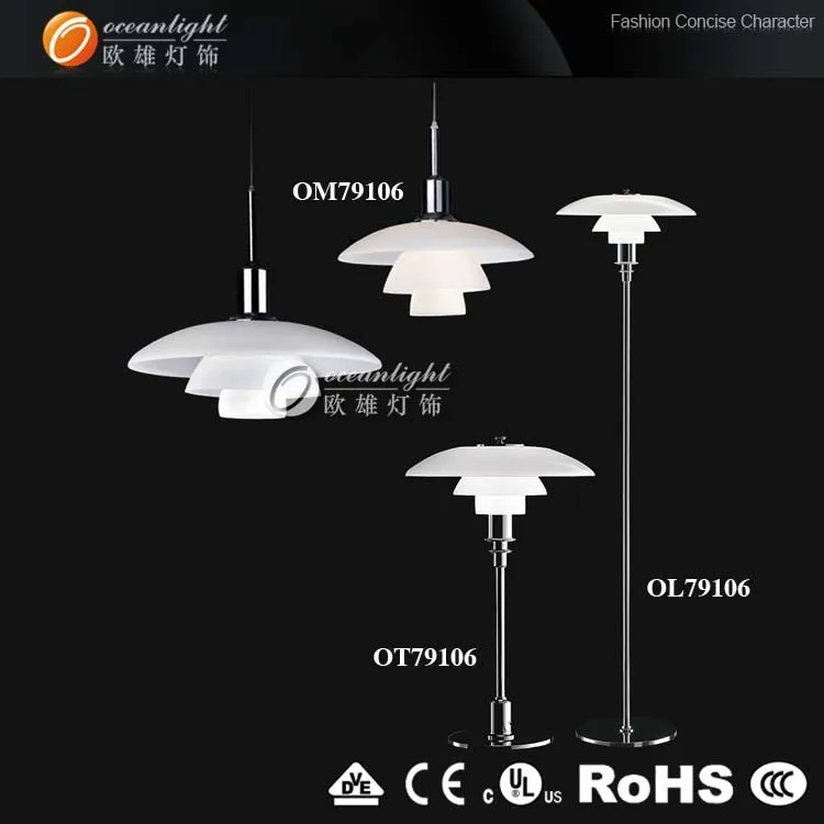 Snowing White Table Lamp Mobile Home Desk Lamp For Furniture