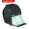Fishing Tackle Backpack Multifunctional Fishing Tackle Utility Bag Large Waterproof Tackle Bag Storage with 4 Trays