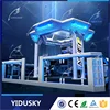 High Profit VR Product 2016 Lechuang Manufacturer 9d Virtual Reality car play gun shoot playstation with updating games