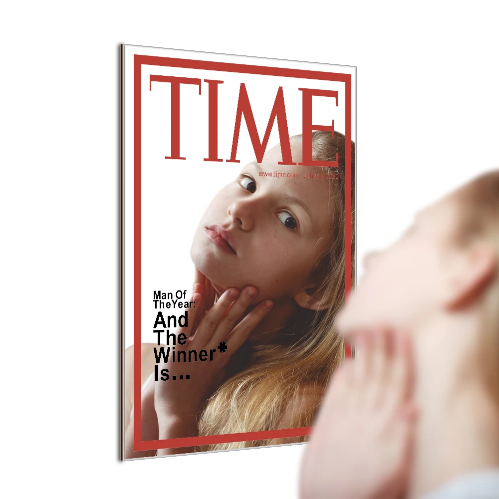 Time Magazine Cover Mirror Man Of The Year Hanging Mirror Bedroom
