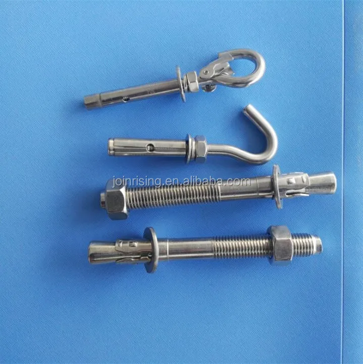 Anchor Bolts With Hook And Eye Zinc Plated Grade 4.8 High Quality Made ...