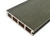 WPC Sidewalk Composite Decking WPC hollow Deck Board Grooved Deck Board for outfoor