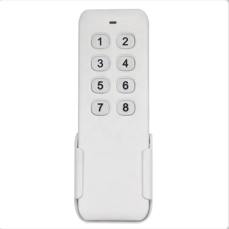 315/433MHz  White Base Universal RF Wireless Long Distance Remote  Electronics Door/Gate/Car Opener Fixed  Learning Code