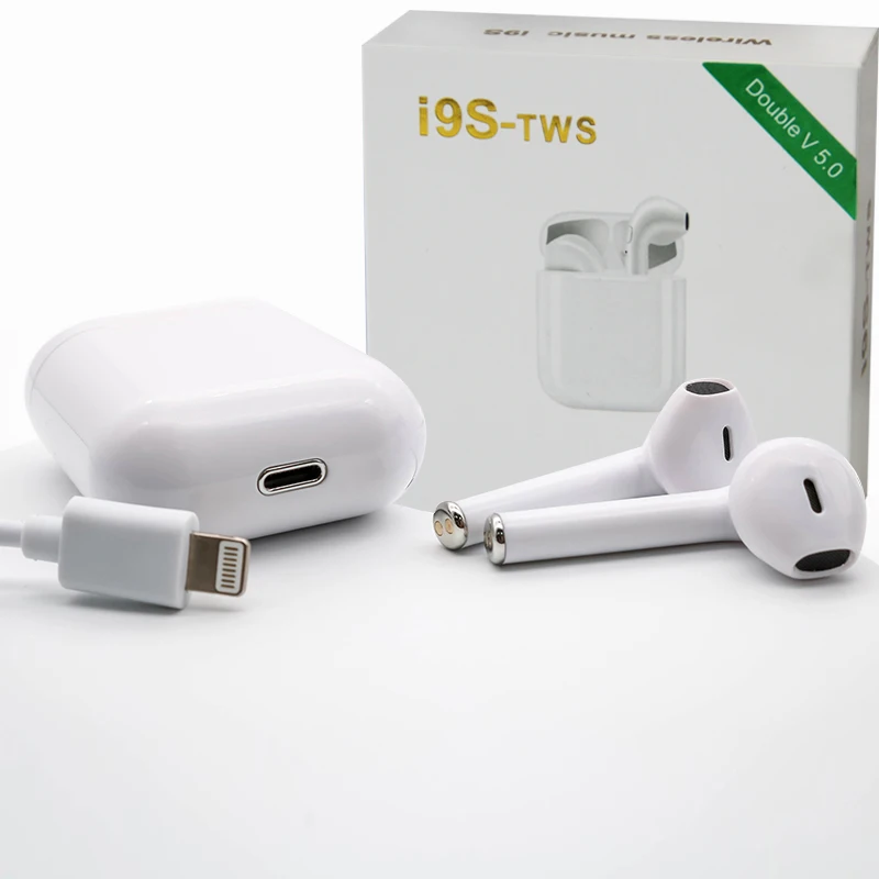 

i9S TWS Blue Tooth 5.0 Earbuds Headphones Noise Cancelling Latest Version for IOS or Android