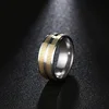 Double Layer Gear Rings For Women Accessories China Jewelry Wholesale Stainless Steel Ring