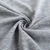 Custom 70% cotton 30% poly slub CVC stripe cotton printed jersey fabric for children garment