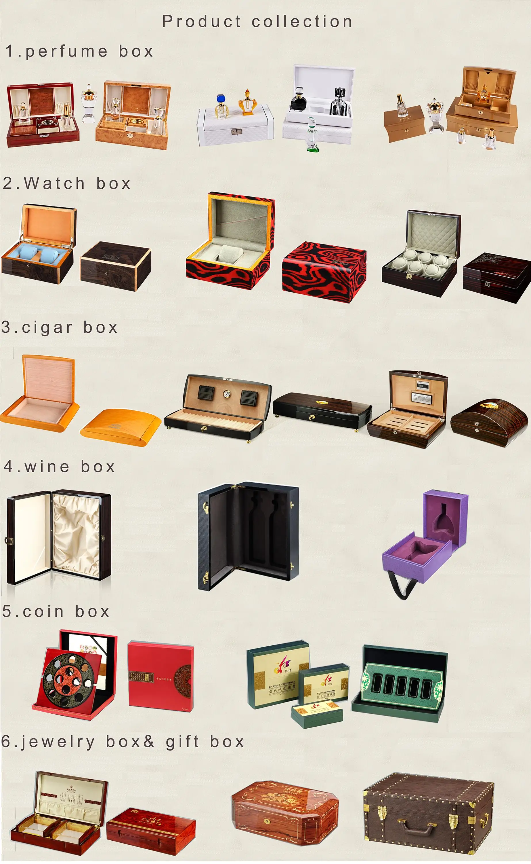 OEM paper covering wooden jewelry packaging box