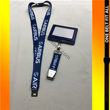 Top Standard Quality Airbus Airline Seat Belt Buckle Lanyard With Id ...