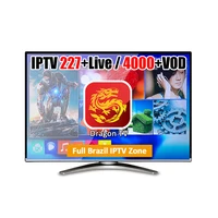 

12 month Brasil IPTV Free Test 4000+ Live 200+ VOD Yearly Subscription M3U Link with Worldwide Channels Support Reseller Panel