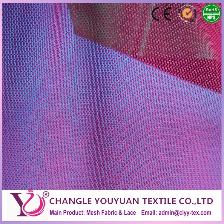 Power Mesh 4 Way Stretch Nylon / Polyester Spandex Underwear Fabric