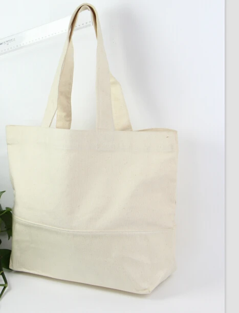 large plain canvas tote bags