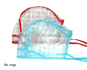 Eco Friendly Disposable Peva Bull S Eye Frosting Tipping Cap For