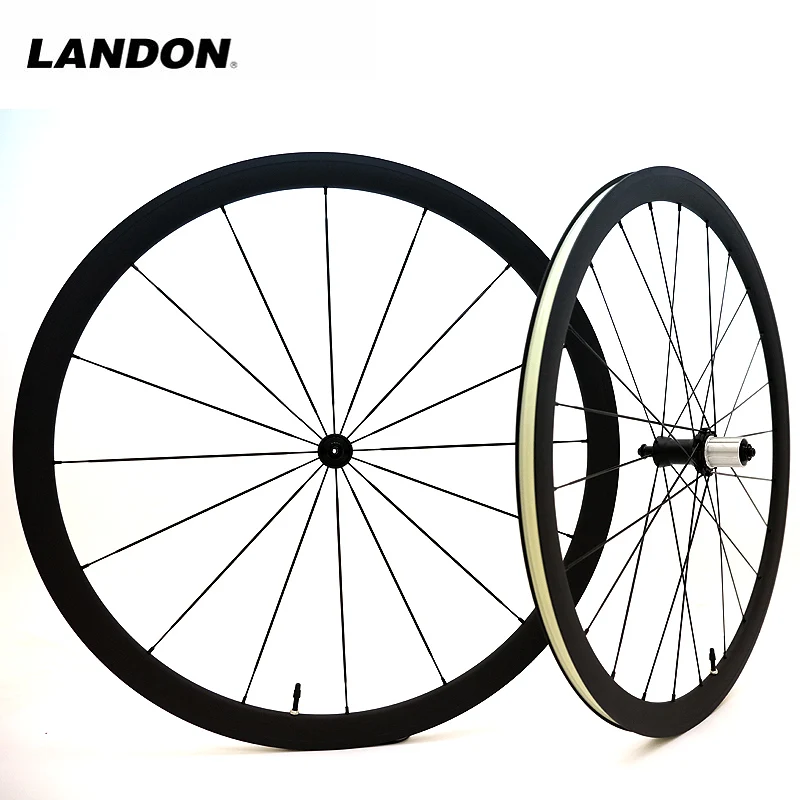 Am 700c Aluminum Alloy Bicycle Wheelset Rim Deep 35mm Road Bike Wheels
