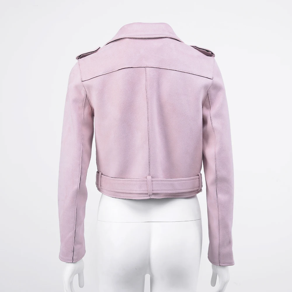 casaco biker camurça