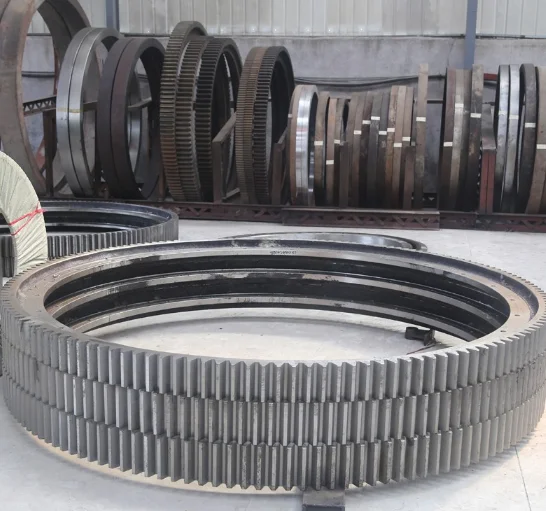 大型回转窑外圈齿轮齿圈轮辋