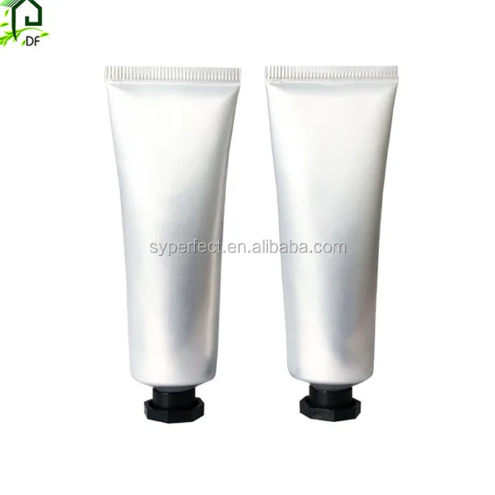 Silver Aluminum Plastic Tube 30g Cosmetic Hose 30ml Hand Cream Silver