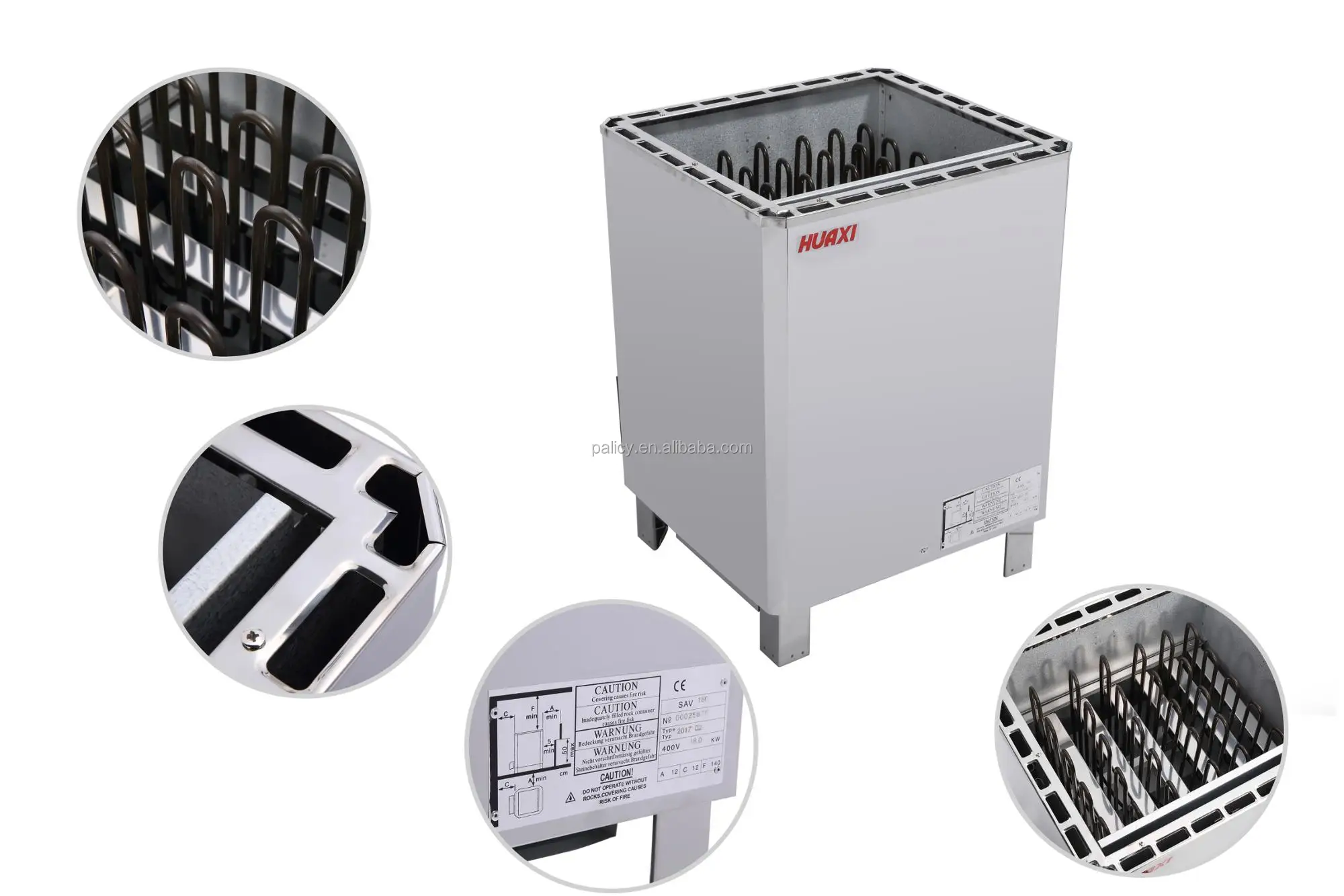 SAV portable stainless steel 21KW external sauna heater for dry steam sauna rooms  8.jpg