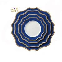 

Moroccan style plates restaurant modern living porcelain dinnerware set