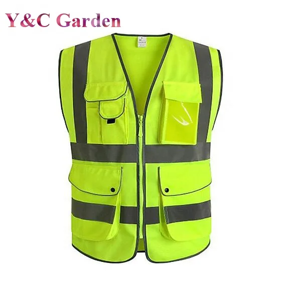 

Warning Reflective Yellow Vest, Yellow;orange