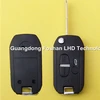 Free shipping key shell 2 buttons flip remote Mitsubishi car key blank
