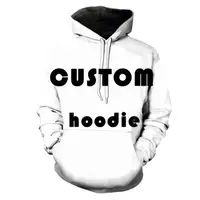 

Drop Shipping OEM pullover customised sweatshirt custom sublimation print design your own hoodie printing logo 3d unisex