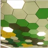 Colorful Design Celings Access Panel Aluminum Access Panel Air Ventilated Ceiling for Subway Station Interior Ceiling Decoration