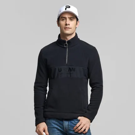 
pelliot Custom Fleece Jacket Sportswear Men Warm Plush Polar Fleece Coat 