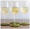 Colorful Felt Wine Glass Coasters, goblet mat Markers Slip On Stemware Charms Dining Beverage Accessories ,Dia 10cm, 5pcs set