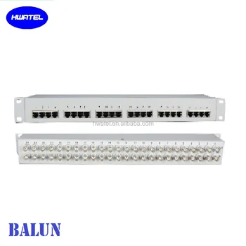 Rj45 To Bnc Balun Panel Buy Bnc Patch Panel E1 Balun 1 6
