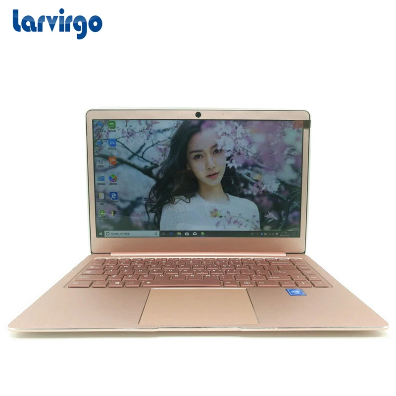 

Free Shipping 14inch 8GB Ram 64GB/128GB/256GB SSD Intel Quad Core Wins10 Metal Ultrathin Laptop Notebook, Silver /gold