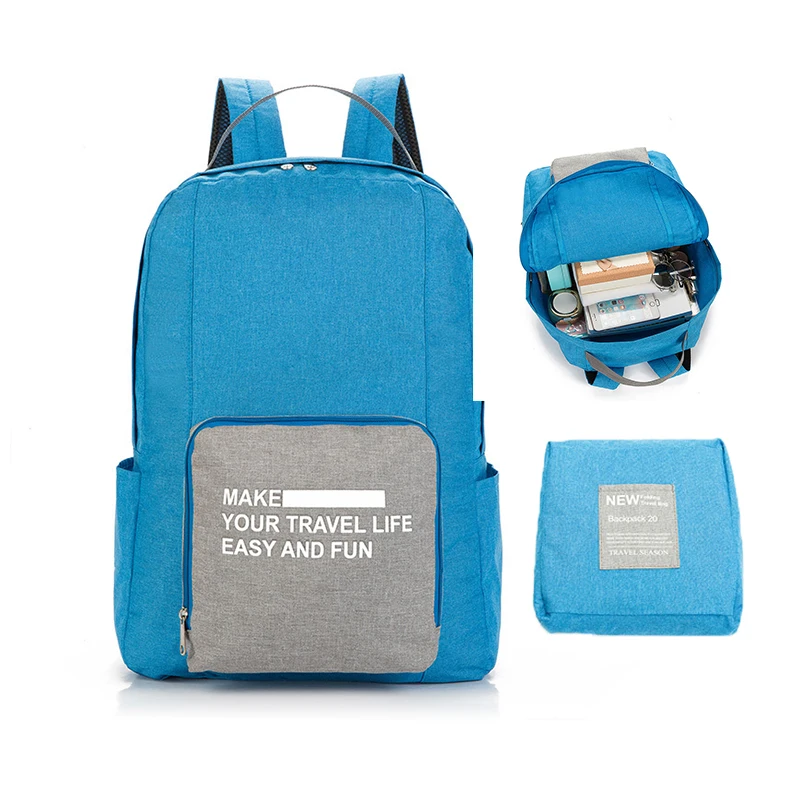 

FREE SHIPPING Camping Sport Children Bagpack Travelling Women Backpack Oxford Bag Custom Logo Kids Foldable School Backpack, Black,blue,grey,orange,navy,rose red