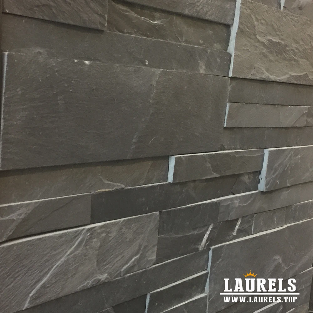 
Cheap and Hot Selling Chinese Black Blate Natural Stone Veneer 