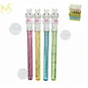 Promotion outdoor toy rabbit soap bubble stick made in china