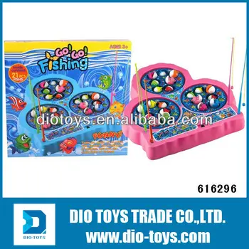 electric fishing game toy