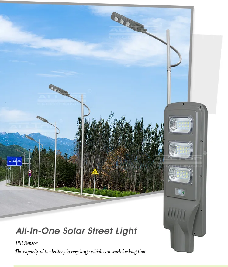 Outdoor 30w 60w 90w friendly Modular ip65 waterproof all in one led solar street lamp