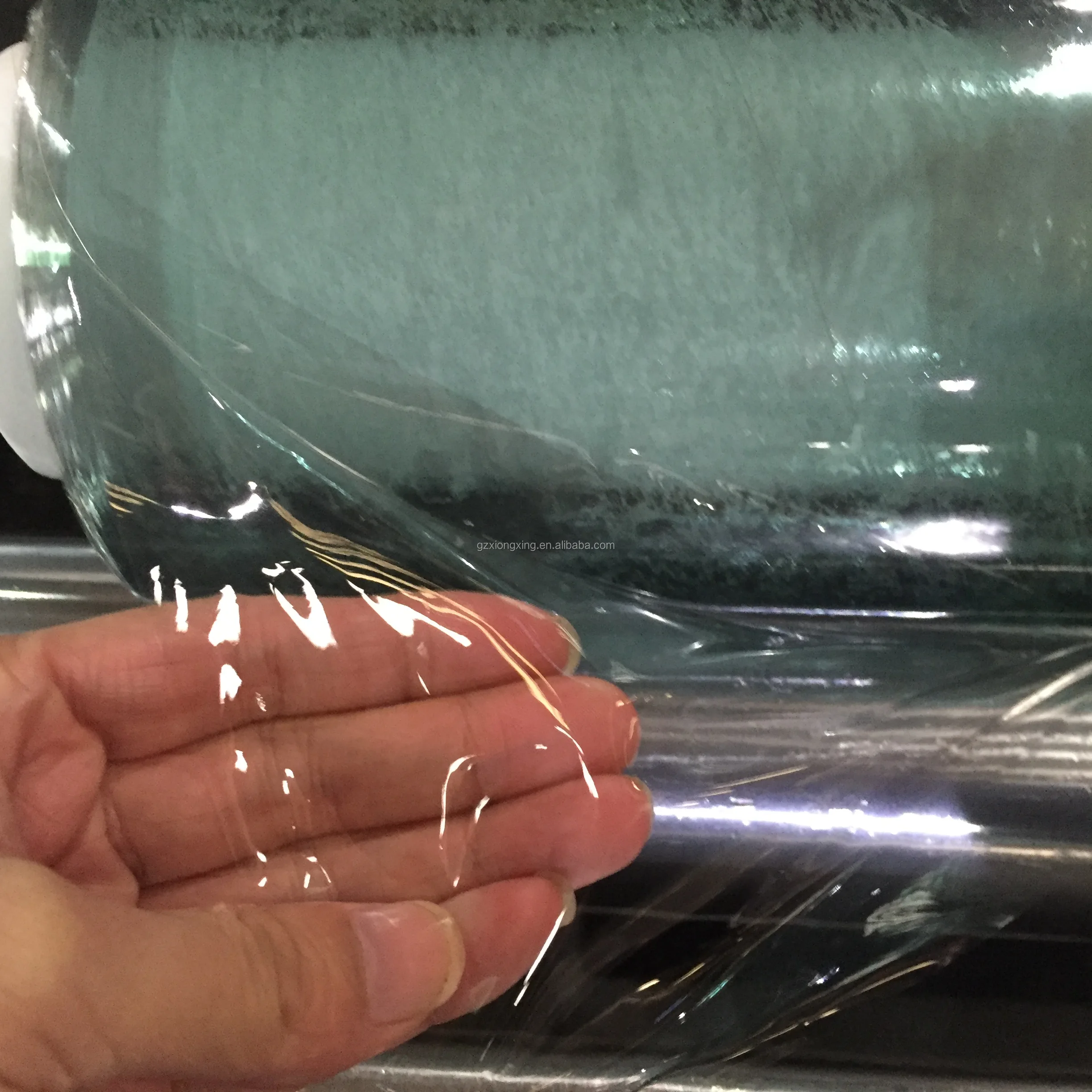 Guangzhou Factory Soft Pvc Sheet Plastic Roll Pvc Transparent Foil