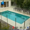 Standard Size Clear Tempered Glass Pool Fence Panels / Reinforced Glass Panel For Sale