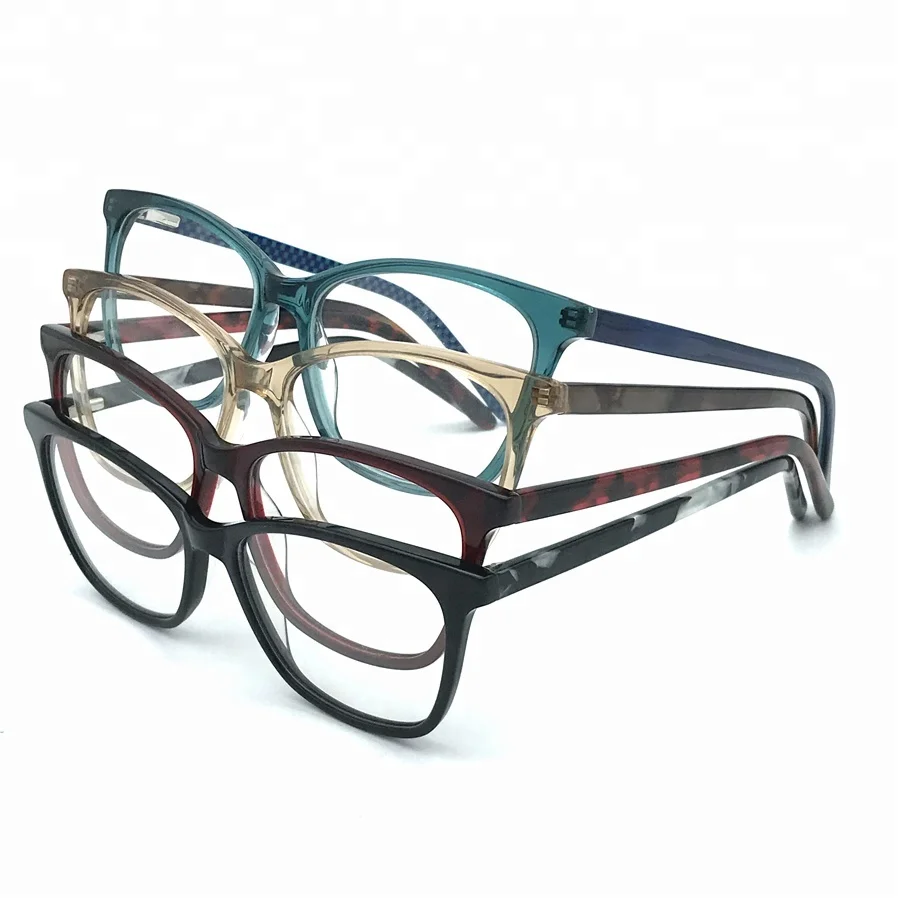 

2020 low MOQ shenzhen ready stock optical frames, 5 colors for choosing