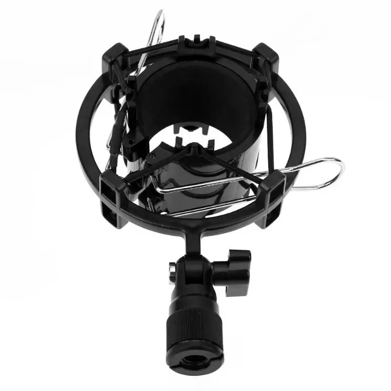 

Universal Mic Microphone Shock Mount Clip Holder Stand for 43-55mm Large Diaphragm microphone Recording Bracket Holder Stand Bar