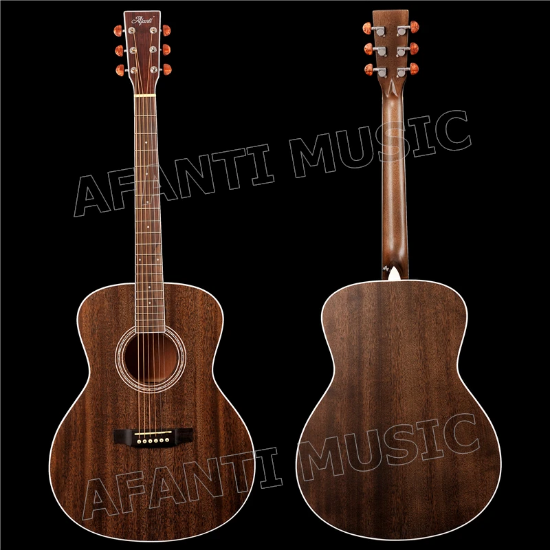 

41 inch Acoustic/ Solid Africa Mahogany top / Mahogany back and sides/ AFANTI Acoustic guitar (AFA-903)