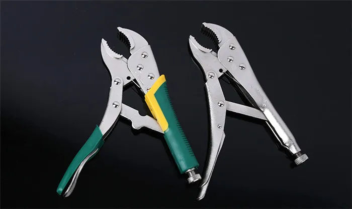 TPR Handle Vise Grip Monkey Lock Plier with forehand and backhand