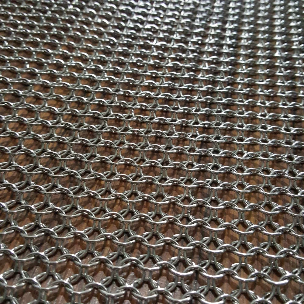 Decorative Stainless Steel Chain Mail Mesh,Chain Mail Ring Mesh For ...