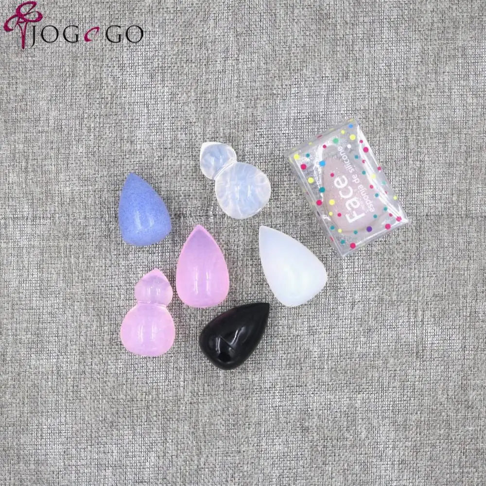 

flawless stylish silicone beauty 3D glitter blender, Purple silicone beauty 3d glitter blender