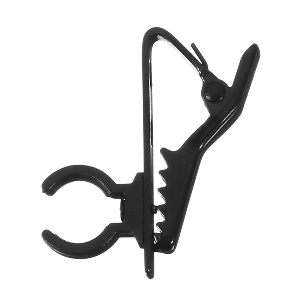 

Microphone Lapel Tie Clip for Mini Lapel Lavalier Microphone Mic Clip, Black