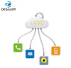 Plug-and-Play nice I CLOUD Shape multi function 4 Port USB HUB